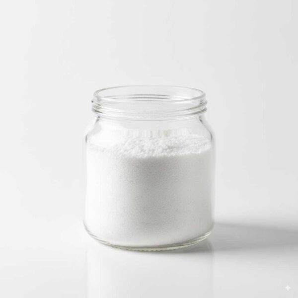 نمای-جانبی-ظرف-شیشه‌ای-با-پودر-سودا-اش