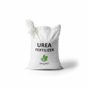 Featured Image White granular Urea 46% in a 50 kg bag