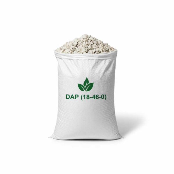 White to light gray Di Ammonium Phosphate in a 50 kg bag