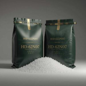 گرانول پلی‌اتیلن سنگین HD-62N07 برای قطعات صنعتی شفاف و مقاوم به مواد شیمیایی