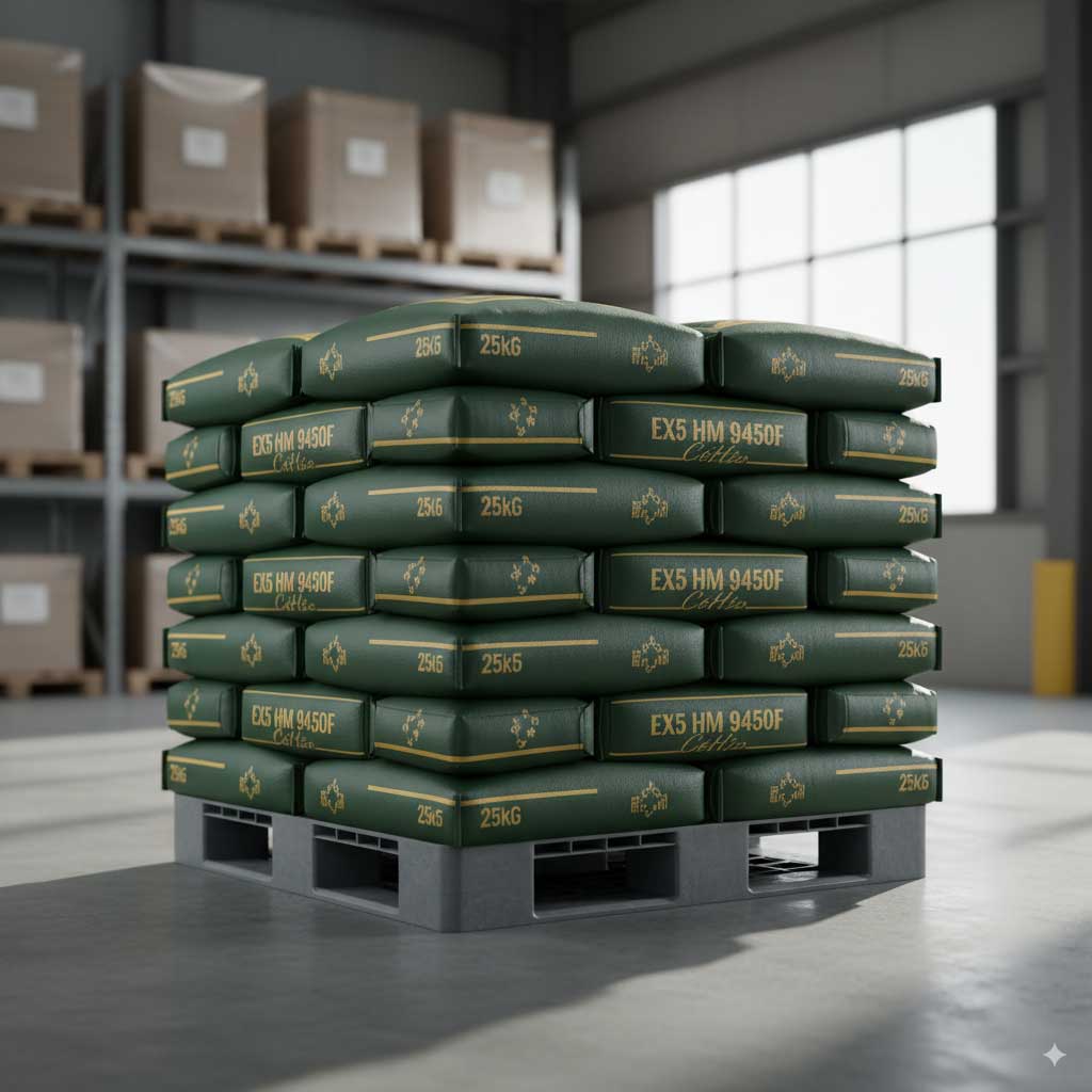 HDPE EX 5 HM 9450F granules – Iranian polymer raw material