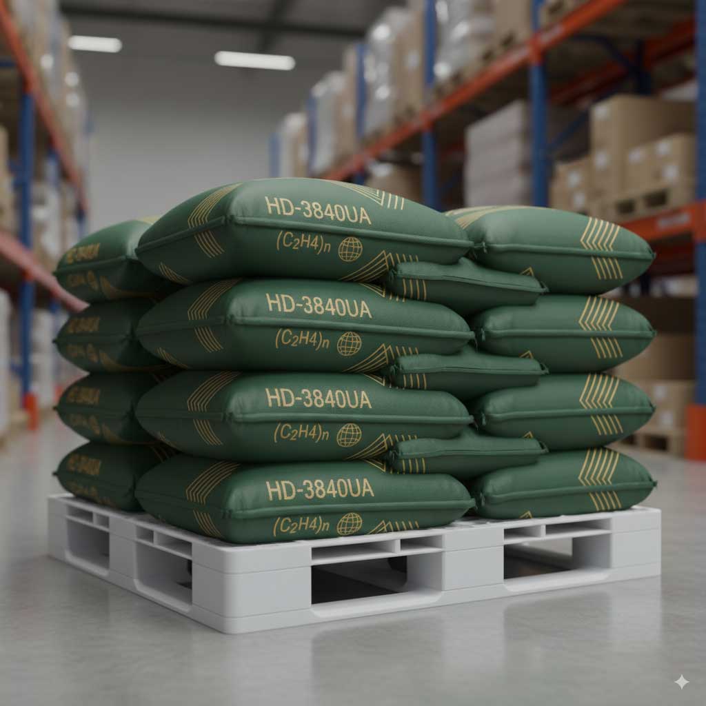 HDPE HD-3840UA granules – Iranian polymer raw material