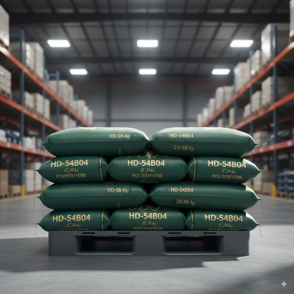 HDPE HD-54B04 granules – Iranian polymer raw material