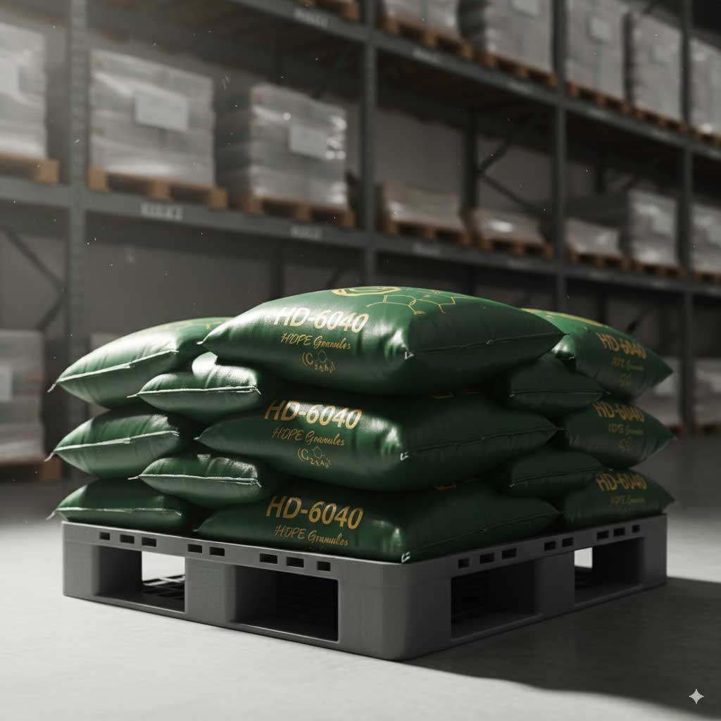 HDPE HD-6040 granules – Iranian polymer raw material