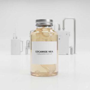 Cocamide-MEA-–-Non-ionic-surfactant-in-a-transparent-container